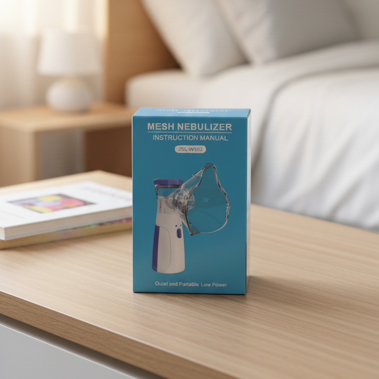Portable Mesh Nebulizer – Quiet, Low Power Personal Respiratory Inhaler