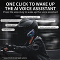 Motorcycle Helmet Bluetooth Headset | Bluetooth 5.3 | Smart Noise Reduction | IPX6 Waterproof | HiFi Sound